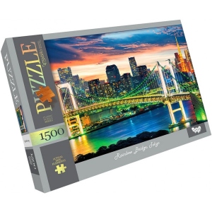 Пазли картонні (8 +) Danko-Toys "Rainbow Bridge,Tokyo"1500 ел.(С1500-04-02)