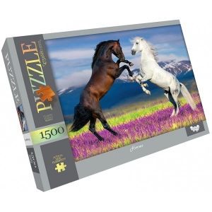 Пазли картонні (8 +) Danko-Toys "Horses" 1500 ел. (С1500-04-05)