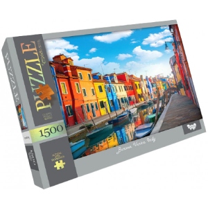 Пазли картонні (8 +) Danko-Toys "Burano, Venice, Italy" 1500 ел.  (С1500-04-06)