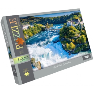 Пазли картонні (8 +) Danko-Toys "Rheinfall, Switzerland" 1500 ел.(С1500-04-08)