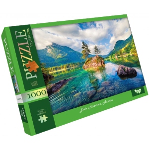 Пазли картонні (8 +) Danko-Toys "Lake Hintersee, Austria" 1000 ел. (C1000-11-03)