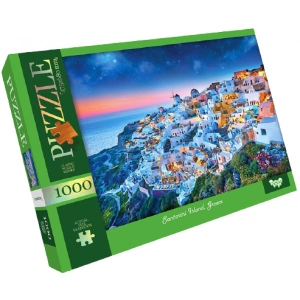 Пазли картонні (8 +) Danko-Toys "Santorini Island, Greece"1000 ел. (C1000-11-07)