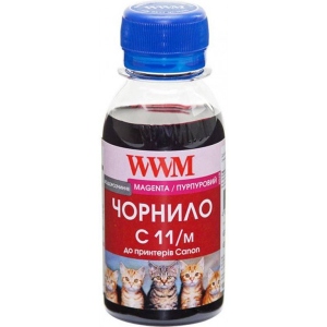 Чорнило WWM для Canon CL-511С/CL-513С/CLI-521M 100 г Magenta Water-soluble (C11/M-2)