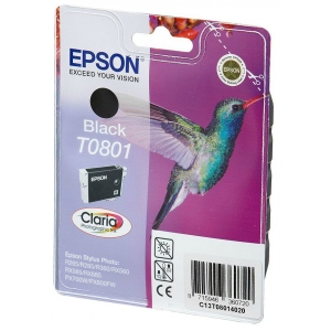 Картриджі для струменевих принтерів Epson StPhoto P50/PX660/PX720WD/PX820FWD black new (C13T08014011)