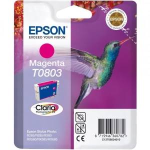 Картриджі для струменевих принтерів Epson StPhoto P50/PX660/PX720WD/PX820FWD magenta new (C13T08034011)