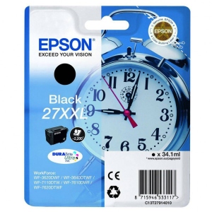 Картридж для струменевих принтерів/БФП Epson WF-7620 black XXL (C13T27914022)