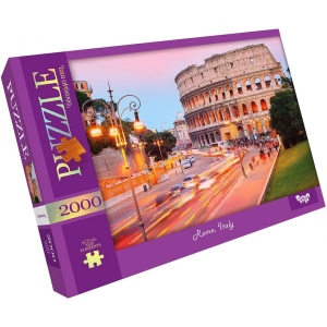 Пазли картонні (8 +) Danko-Toys Rome, Italy 2000 ел. (C2000-01-08)