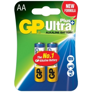 Батарейка тип AA GP LR6/AA Ultra Plus Alkaline 2 шт. купити в Україні