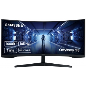 Уцінка - Монітор ігровий Samsung Odyssey G5 (LC34G55TWWIXCI)