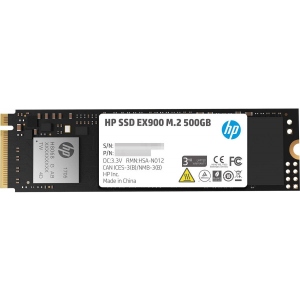 SSD-накопичувач внутрішній HP EX900 M.2 2280 500GB PCI Ex Gen3 x4 3D NAND, Retail (2YY44AA)