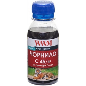 Чорнило WWM Canon PG-440/PG-445/PGI-450Bk 100г Black Pigmented (C45/BP-2)