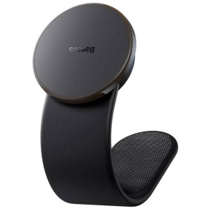 Тримач для мобільного пристрою Baseus C02 Pro Series Magnetic Wireless Charging Car Mount Cluster Black (C40156000111-00)
