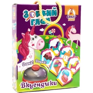 Настільна гра розвиваюча (5-7 років) Vladi Toys з дзвінком "Пильне око. Вкусняшки" (рус) (VT8010-11)