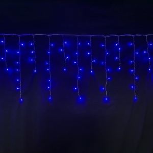 Гірлянда-штора Novogod'ko 84 LED синя 2.1х0.7 м 8 реж. (973772)