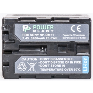 Акумулятор для фотокамери PowerPlant Sony NP-FM70/QM71 3200mAh (DV00DV1029)