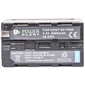 Акумулятор для фотокамери PowerPlant Sony NP-F960, NP-F970 6600mAh (DV00DV1033)