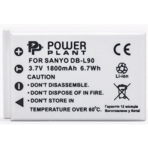 Акумулятор для фотокамери PowerPlant Sanyo DB-L90 1800mAh (DV00DV1267)
