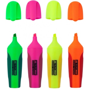 Маркер BuroMax SET 4 colors (BM.8904-84) інтернет-магазин