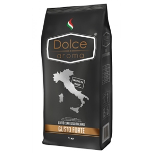 Кава в зернах Dolce Aroma Gusto Forte