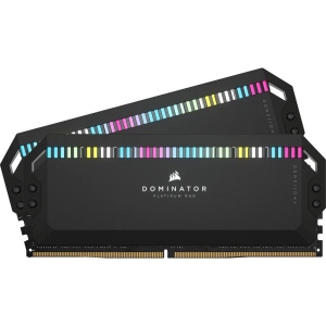 Память DDR Corsair Dominator Platinum RGB Black DDR5 2x32GB (CMT64GX5M2B6800C40)