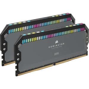 Память DDR Corsair DDR5 2x16GB/6000 Dominator Platinum RGB Cool Grey (CMT32GX5M2D6000Z36)