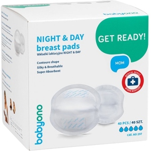 Прокладки для грудей BabyOno DAY & NIGHT 40шт (297)