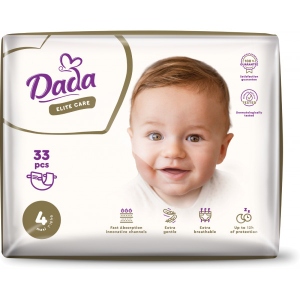 Одноразові підгузки Dada Elite Care Розмір 4 (7-18 кг.), 33 шт. (4820174981105)