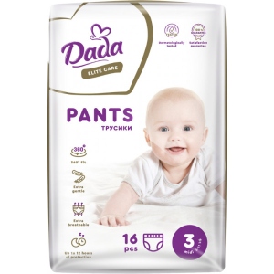 Одноразові підгузки-трусики Dada Elite Care Розмір 3 (6 – 11 кг.), 16 шт. (4820174980702)