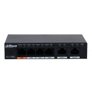 Коммутатор локальної мережі (Switch) Dahua DH-PFS3006-4GT-60