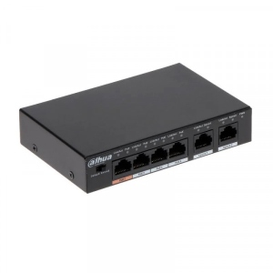 Коммутатор локальної мережі (Switch) Dahua DH-PFS3006-4ET-60 фірмовий сайт