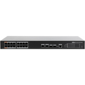 Коммутатор локальної мережі (Switch) Dahua PFS4218-16ET-190 (03808-05212)