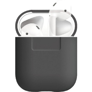 Чохол для навушників Elago Silicone Dark Grey for Airpods (EAPSC-DGY)