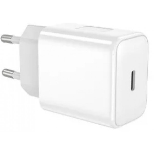Мережевий зарядний пристрій Infinix XC06 PD 30W White + Type-C to Type-C cable White (RL074299)