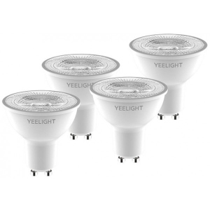 Розумна лампа Yeelight GU10 Smart Bulb W1 Dimmable White 4-pack (YLDP004)