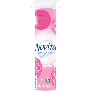 Ватні диски Novita Soft 100 шт. (4744246013146) інтернет-магазин