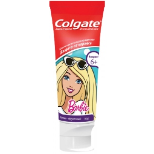 Зубна паста дитяча Colgate Барбі від 6 років, 75мл. (PL08041A) Київ