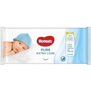 Серветки вологі для дітей Huggies Pure Extra Care 56 шт. (5029053568706)