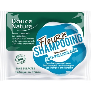 Шампунь жіночий Douce Nature твердий Fleur de Shampoo проти лупи 85 г (3380380059773)