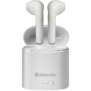 Навушники вкладиші бездротові TWS Defender Twins 630 TWS Bluetooth White (63630)
