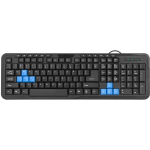 Клавіатура дротова Defender #1 HM-430 USB Black