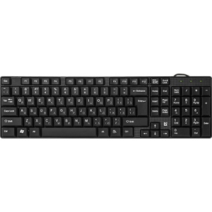 Клавіатура дротова Defender Accent SB-720 USB Black (45720)