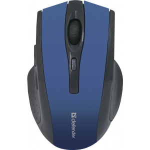 Миша бездротова Defender Accura MM-665 Blue (52667)