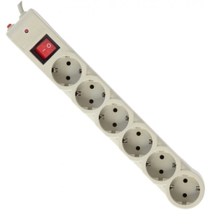 Мережевий фільтр Defender DFS 605 6 розеток 5m White (99408)