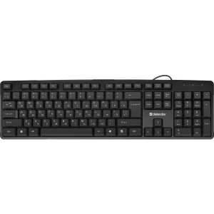 Клавіатура дротова Defender Next HB-440 Black (45440)