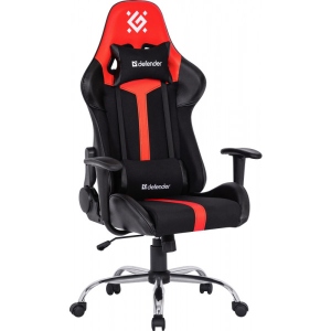 Крісло для геймерів Defender Racer Black/Red (64374)