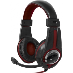 Гарнітура дротова ігрова Defender Warhead G-185 Black-Red (64106)