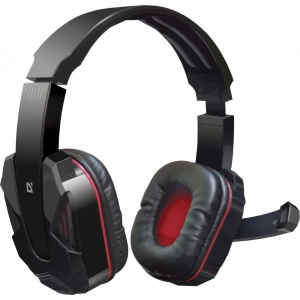 Гарнітура дротова ігрова Defender Warhead G-260 Red-Black (64121)