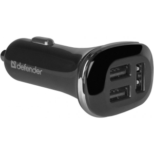 Автомобільний зарядний пристрій Defender UCA-50 3xUSB (83541) офіційний сайт