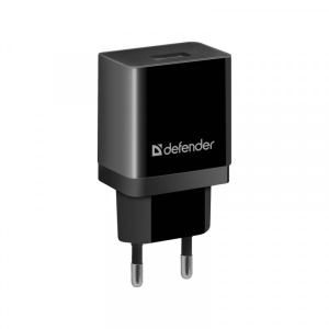 Мережевий зарядний пристрій Defender UPС-11 1xUSB,5V/2.1А кабель micro-USB ((83556)