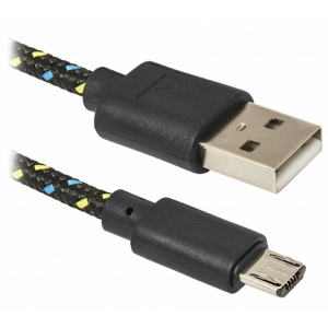 Кабель Defender USB08-03T USB 2.0 - Micro USB 1m (87474)